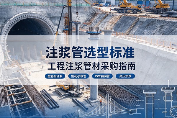 聊城注浆管选型标准