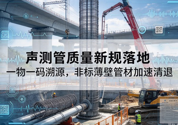 聊城声测管质量新规落地，一物一码溯源，非标薄壁管材加速清退