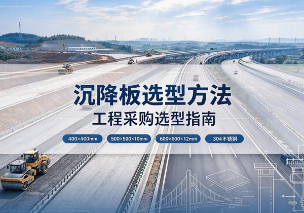 聊城沉降板选择方法