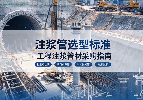 聊城注浆管选型标准
